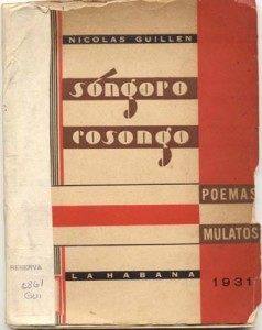 Songoro Cosongo - Nicolas Guillén, 1931